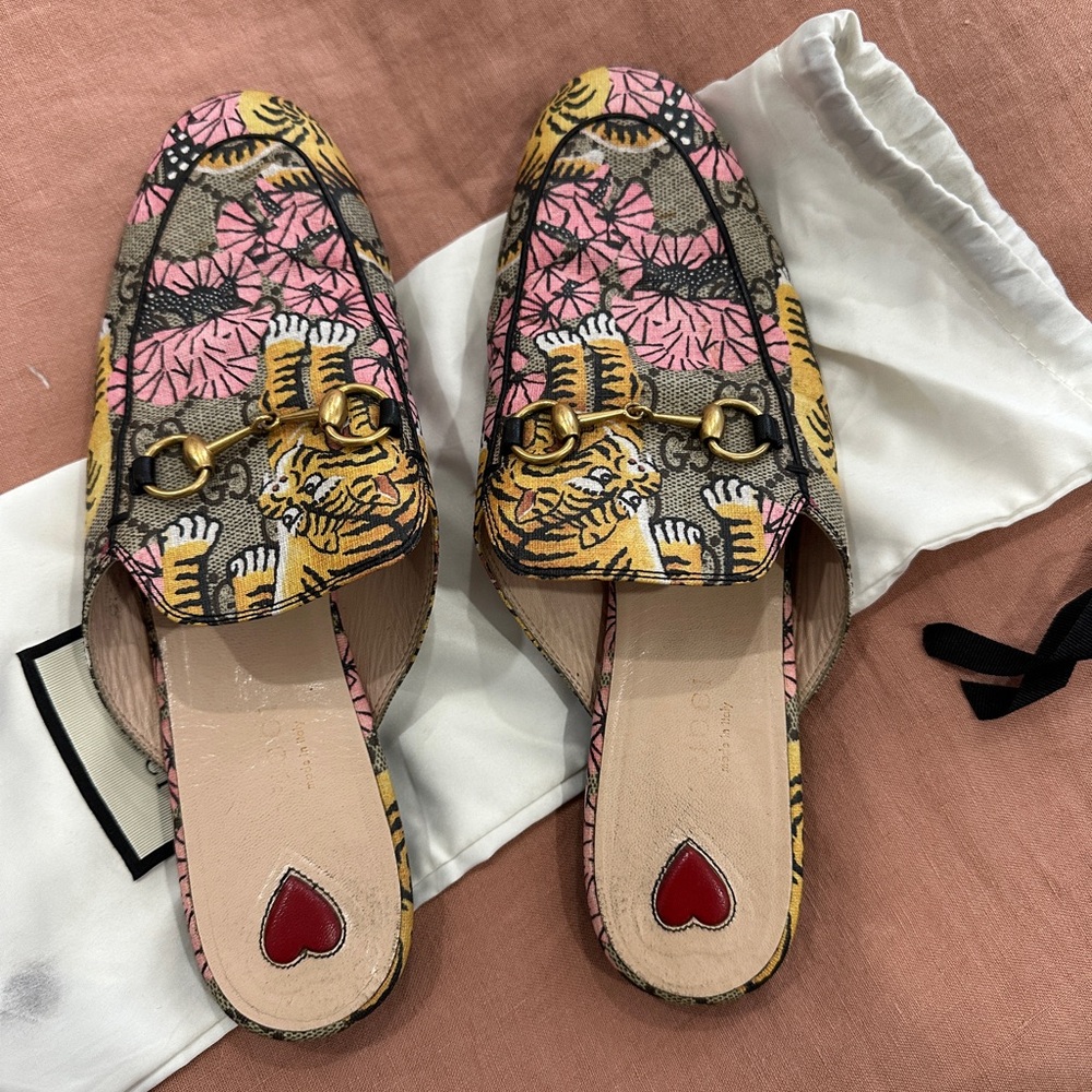 Gucci Printed Mule